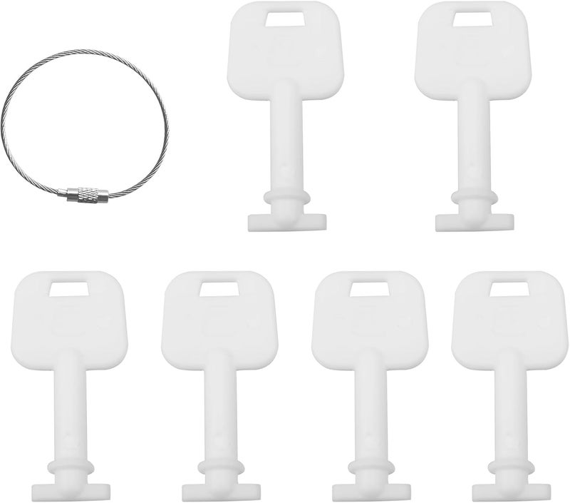 VIDABTE 59002 Dispenser Key for Merfin Dispensers 1002MM, 1003MM, 51003,1002 (6 pcs) - Image 1